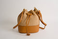 Sac Bag Rafia Natural Cuoio
