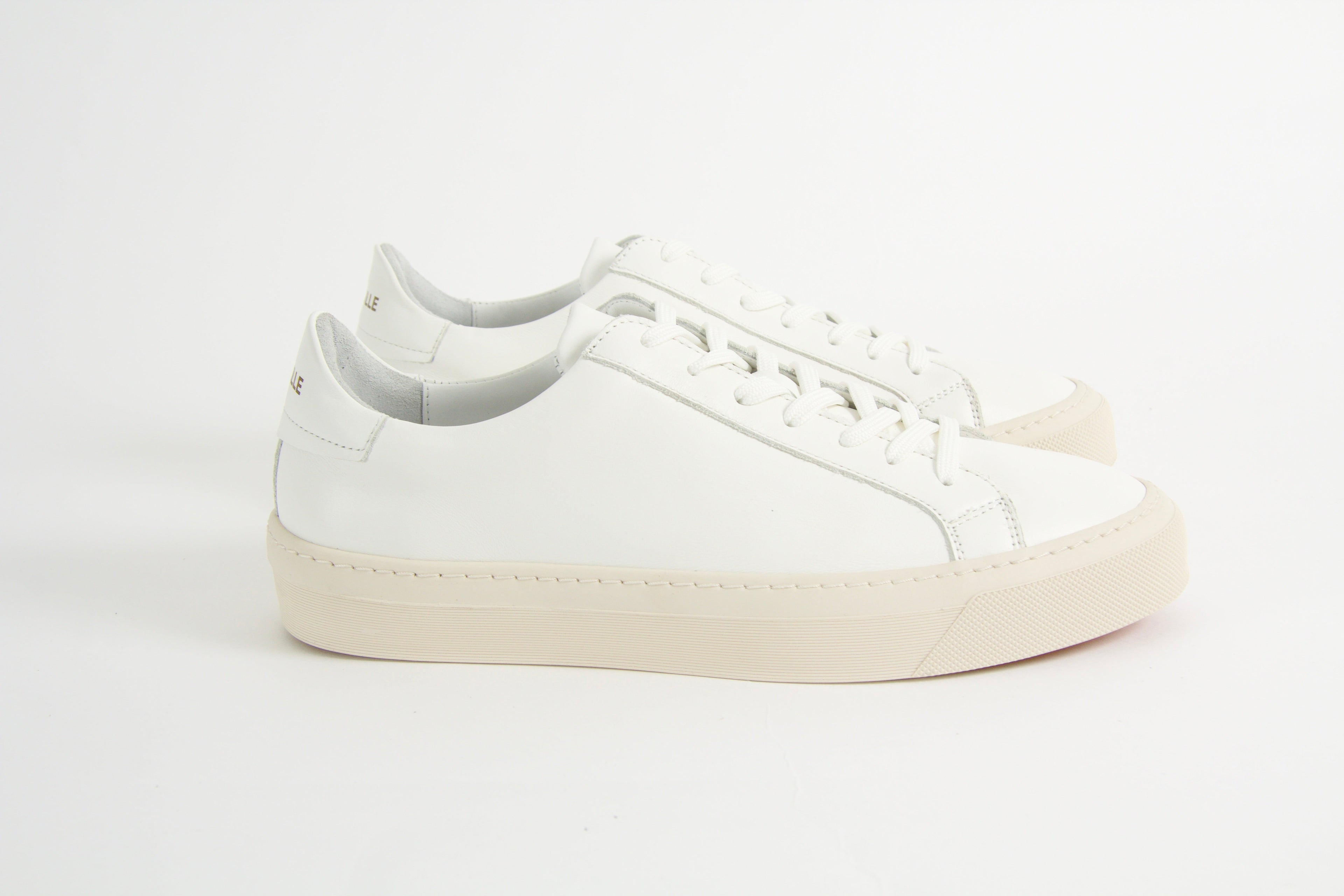 Sneakers för herr i vitt