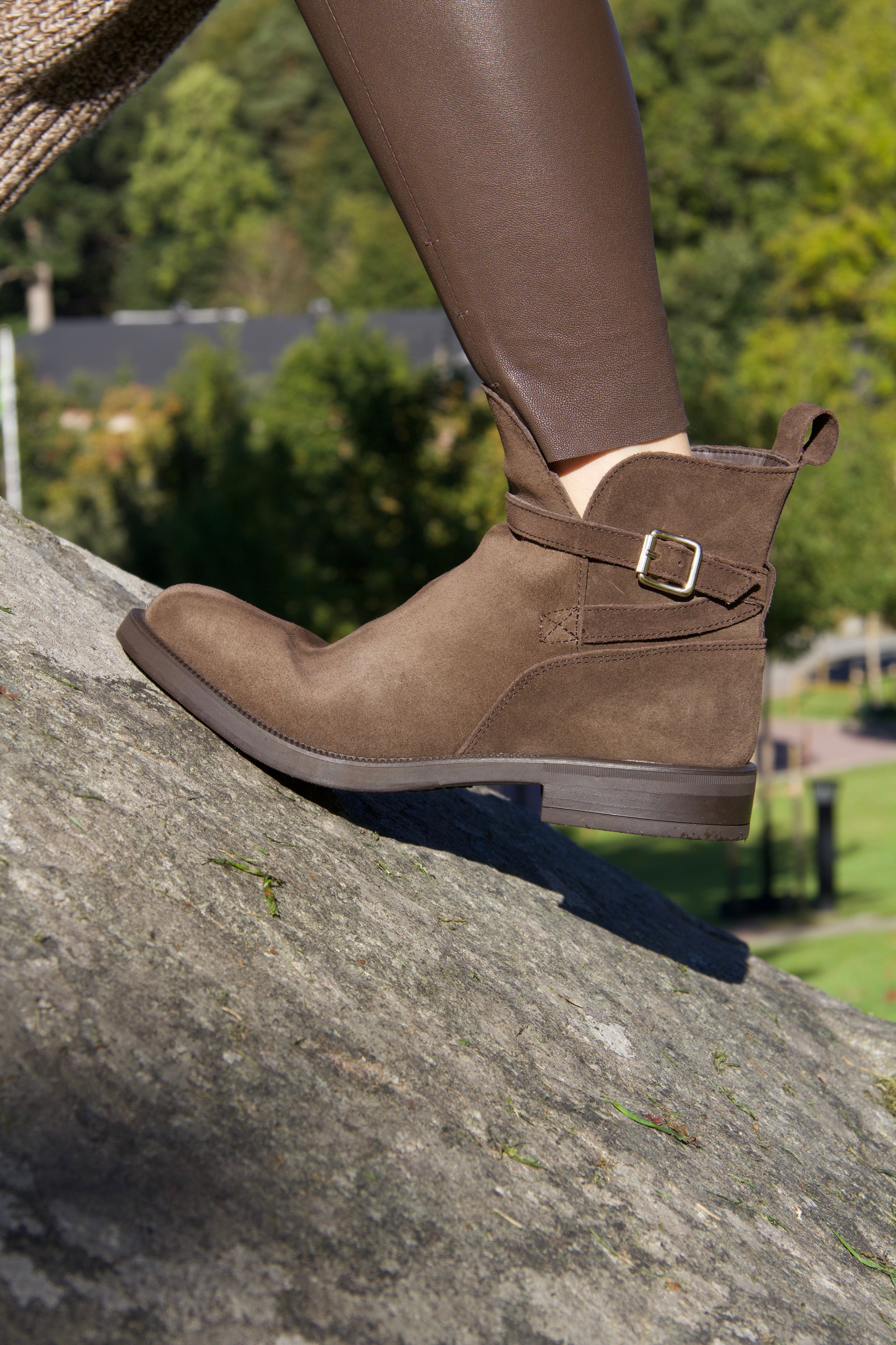 Ultra mörkbruna jodhpurstövlar