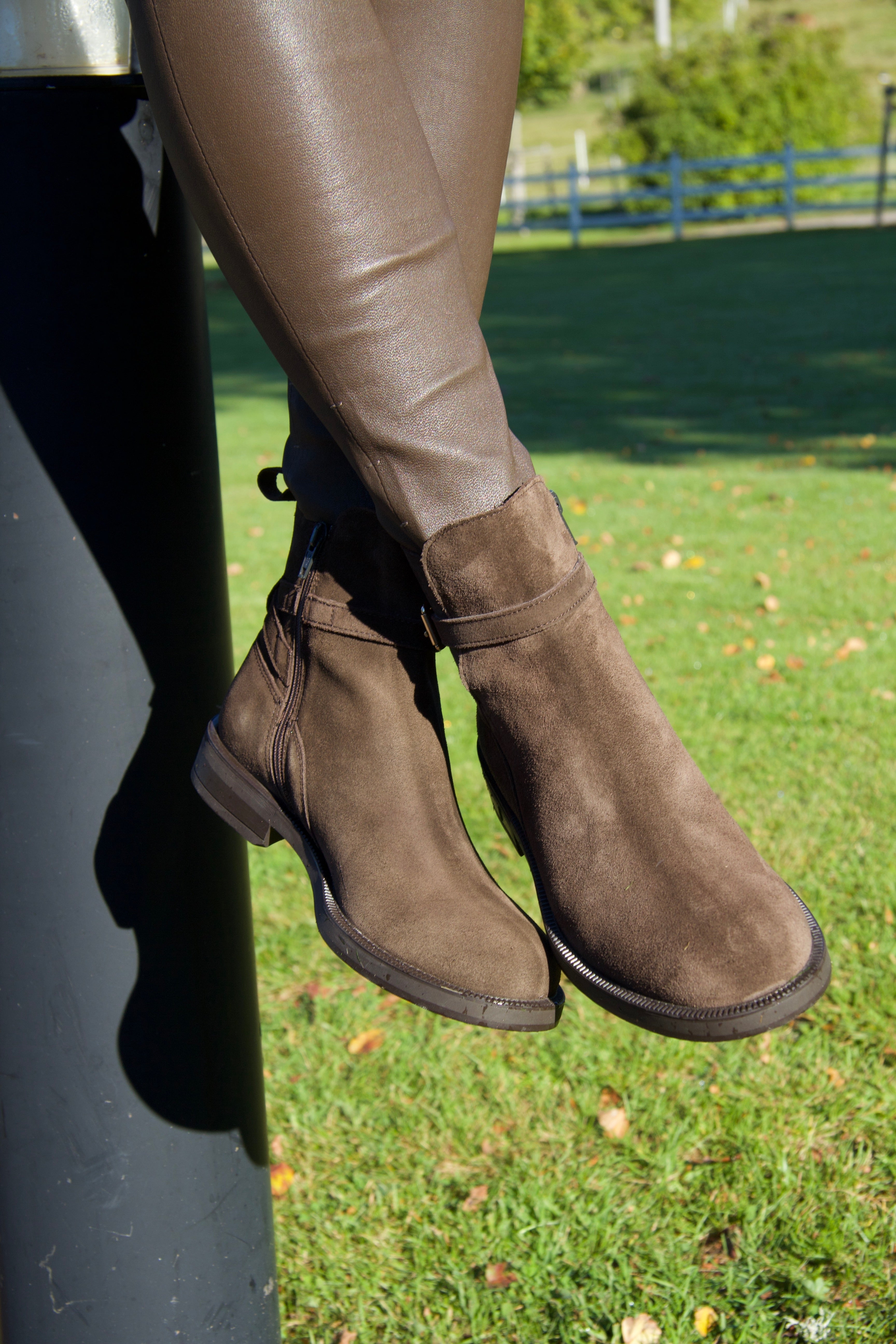 Ultra mörkbruna jodhpurstövlar
