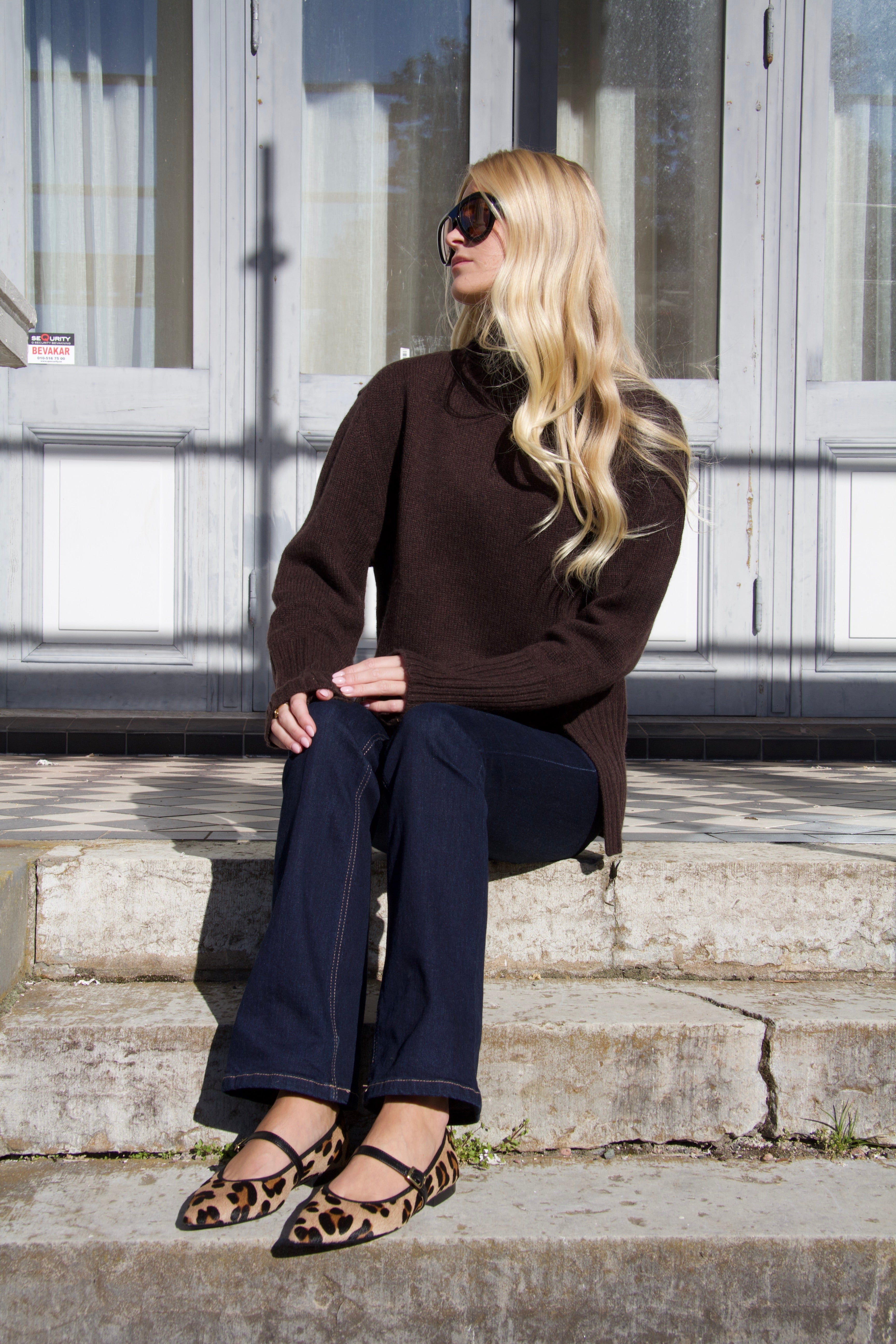 Wilma svarta ballerinaskor