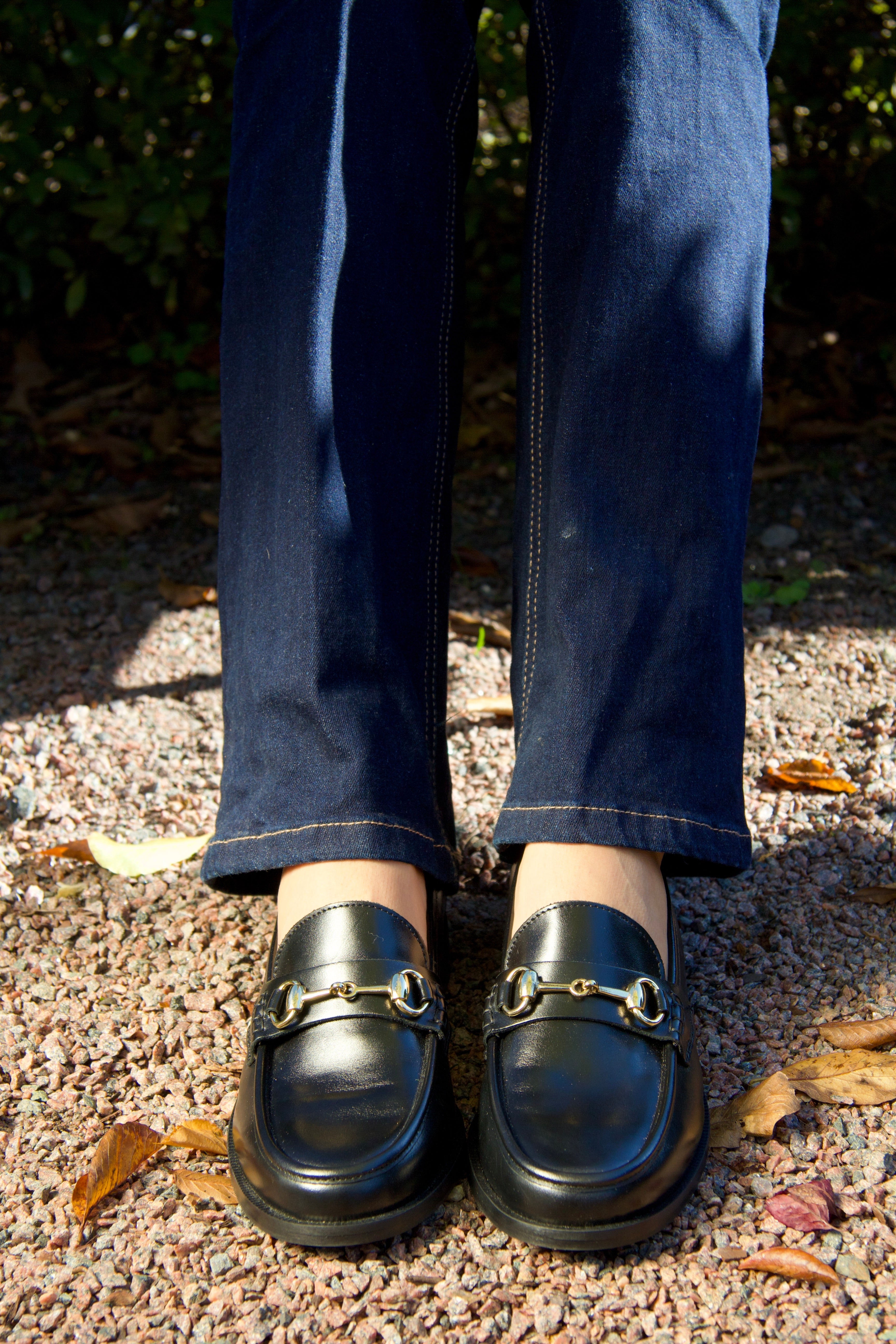 Wally svarta loafers