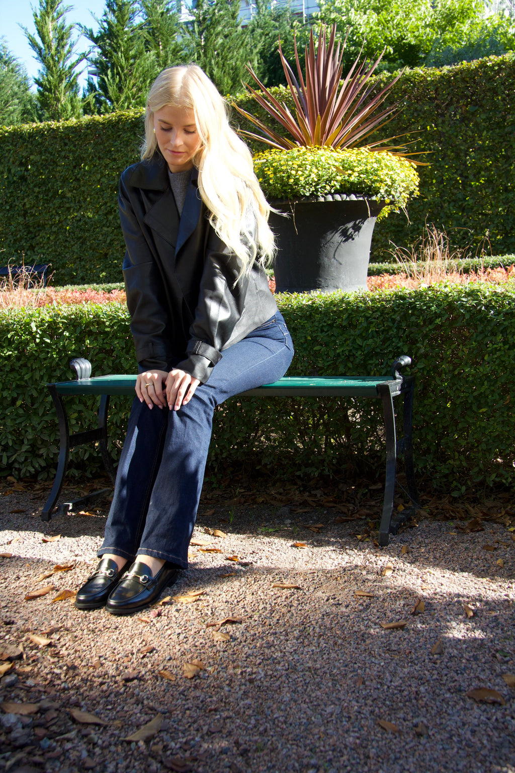 Wally svarta loafers