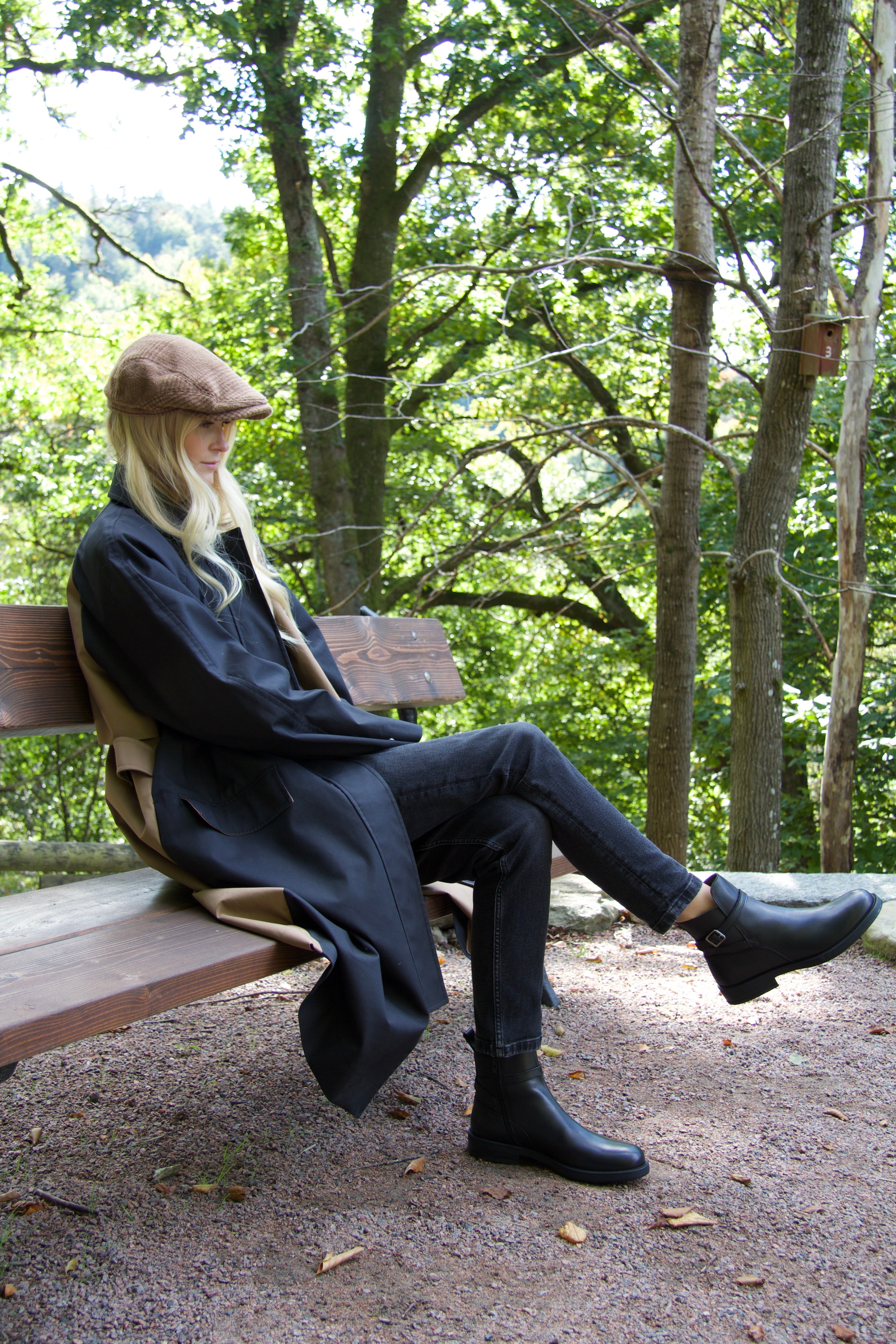 Ultra svarta jodhpurstövlar