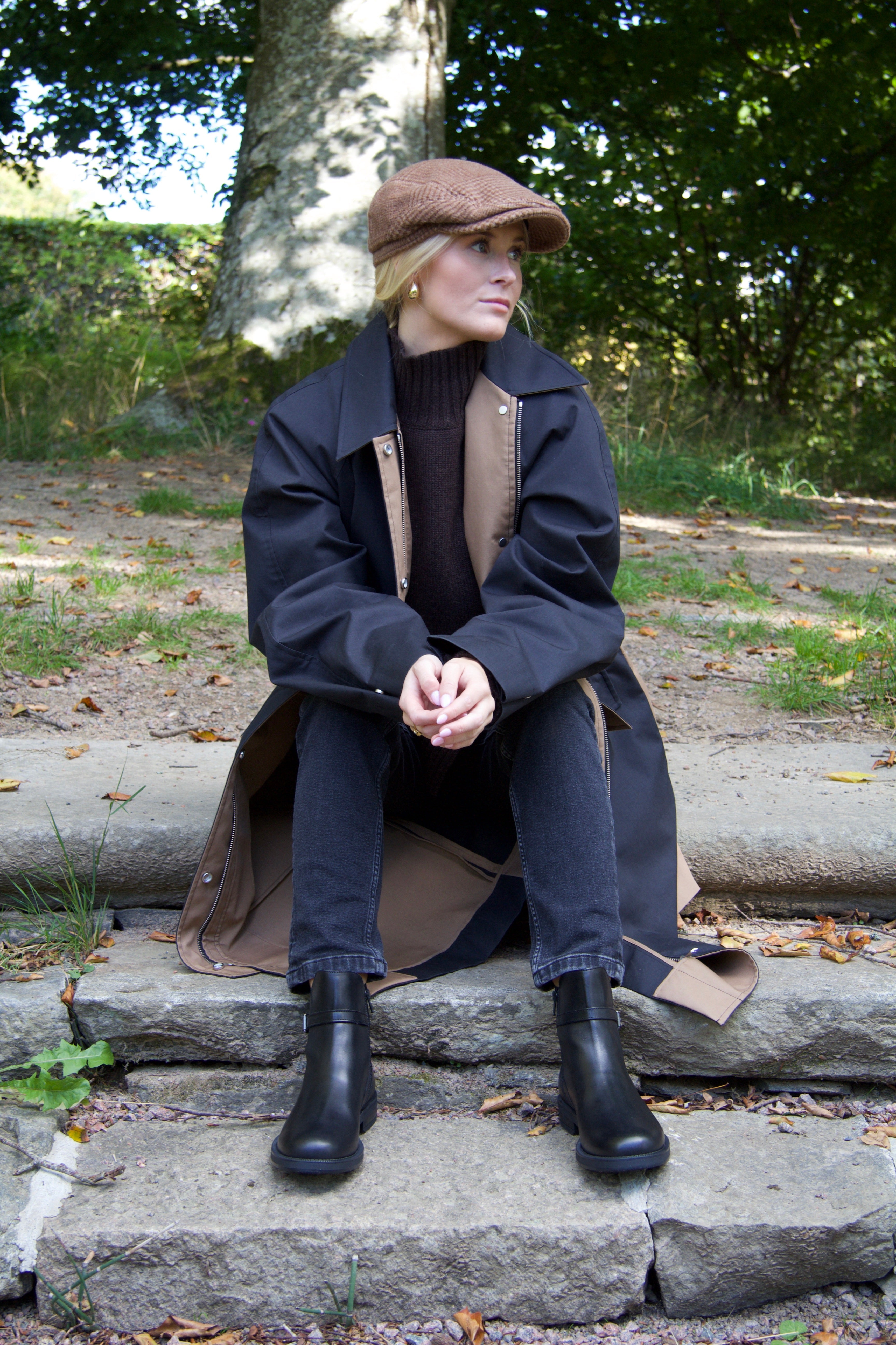 Ultra svarta jodhpurstövlar