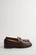 Wally mörkbruna loafers